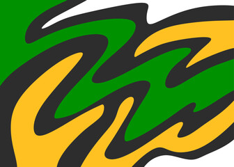 Abstract background with colorful wavy lines pattern