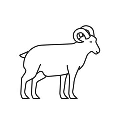 Ram icon. High quality black vector illustration.