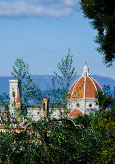 Fototapeta na wymiar Spring in Florence stock photo