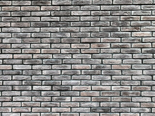 Gray brick wall background