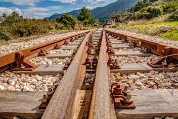 railway in the countryside