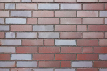 modern contemporary clinker brick wall background