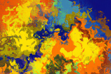 colorful background splashes of bright colors generative AI 