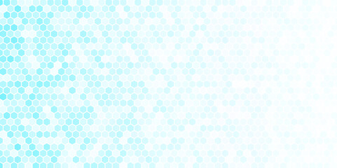 Vector Abstract science Background. Hexagon geometric design.