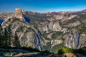 Aerial view of Yosemite National Park