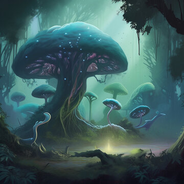Alien world