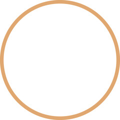 Logo design, circle frame border badge.