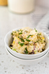 Fototapeta na wymiar Potato salad
