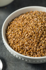 Raw Brown Organic Bulgar Wheat