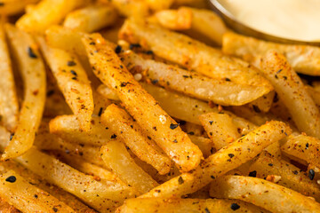 Spicy Japanese Togarashi Shichimi French Fries