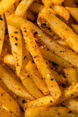 Spicy Japanese Togarashi Shichimi French Fries