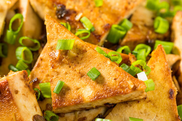 Asian Homemade Lemongrass Tofu Dish