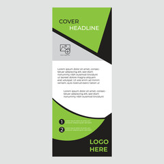 Business Roll-Up Standee Design Template 