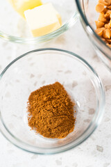 Pumpkin spice fudge with pecans