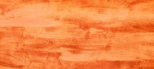 Orande abstract painted metal plate texture and background. Texture of old plate with stained paint