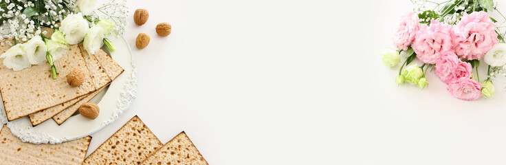 Pesah celebration concept (jewish Passover holiday)