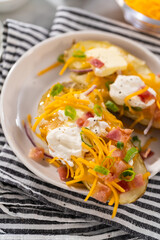 Pressure Cooker Baked Potatoes