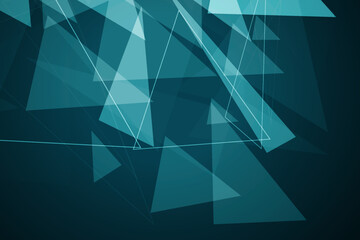 Obraz premium Abstract technology background. Network connection structure.
