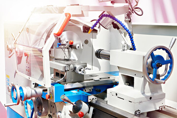 Lathe machine industrial