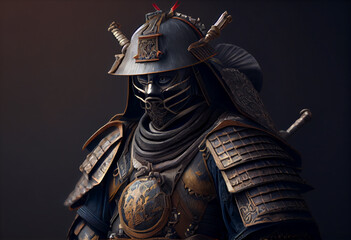 Beautiful samurai background