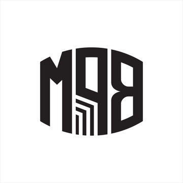 MPB letter logo icon design vector