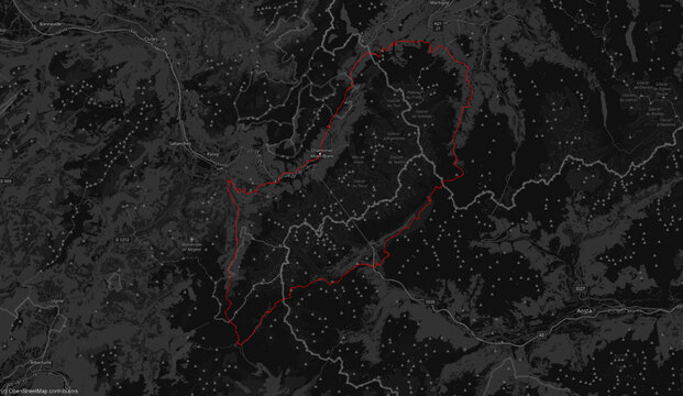 map utmb 2022 itinerary tour du mont blanc
