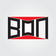BON LOGO , BON LETTER LOGO, BON LETTER LOGO, ABSTRACT LOGO, MINIMAL , BRAND,  NEW