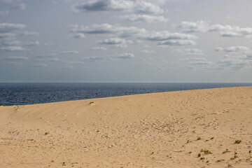 Desert and Atlantic ocean, Fuerteventura