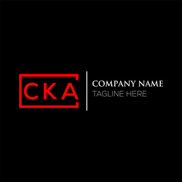 CKA letter logo design on black background. CKA creative initials letter logo concept. CKA letter design. CKA letter design on black background. CKA logo vector.
