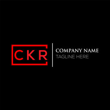 CKR letter logo design on black background. CKR creative initials letter logo concept. CKR letter design. CKR letter design on black background. CKR logo vector.
