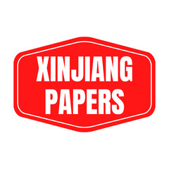 Xinjiang papers symbol icon