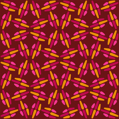 Spotted seamless pattern for decorating any surfaces or things. Timeless abstract ornament.