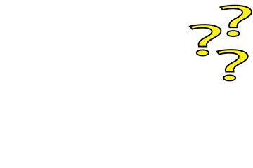 symbol - question mark for design on transparent background - Illustration