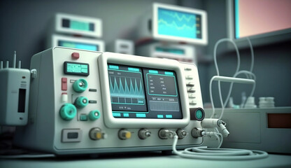 Fototapeta premium health care equipment - created with generative AI technology