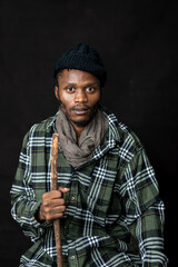 A Modern Black Township male from South Africa