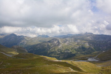 Obraz premium Grossglockner Road in Hohe Tauern National Park, Austria