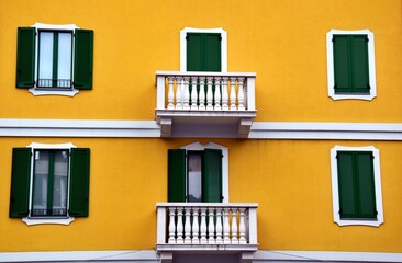 Typical architecture in Milan