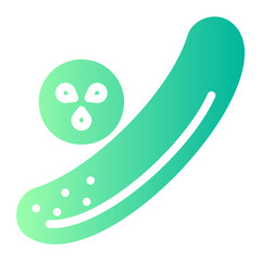 cucumber gradient icon