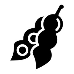 soy glyph icon