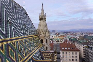 Panorámica de Viena desde la catedral de San Esteban