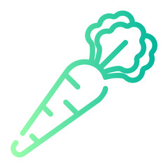radish gradient icon