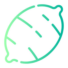 sweet potato gradient icon