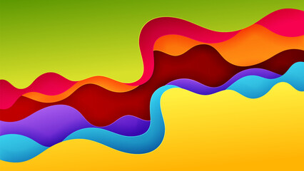 Fototapeta premium Colorful vector abstract background with soft gradient. Vector background for wallpaper. Eps 10