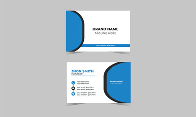 Corporate Modern Business Card Design Template Creative and Clean Business Card Name
Name Card Visiting Card Simple Card Vector Design