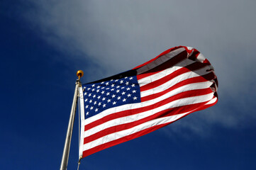 American Flag Flying