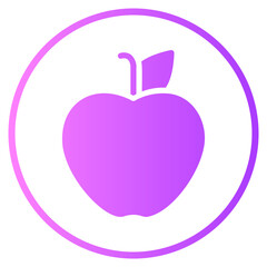 apple gradient icon