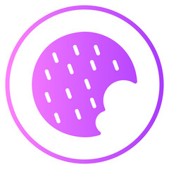 cookies gradient icon