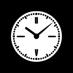 Clock Face - High Quality Vector Logo - Vector illustration ideal for T-shirt graphic