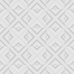 Vector seamless pattern. Modern stylish texture. Monochrome, linear abstract background.