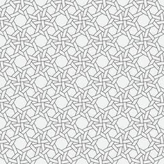 Vector seamless pattern. Modern stylish texture. Monochrome, linear abstract background.